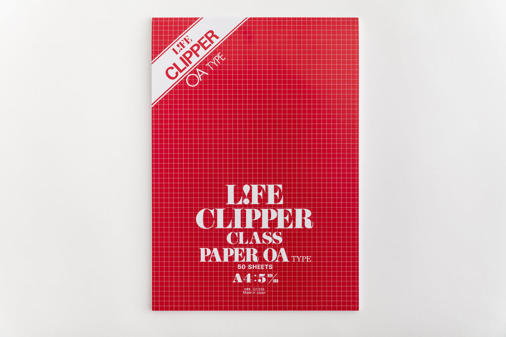 Life Clipper A4 OA Class Gridded Notepad (G1336)-Full Stop