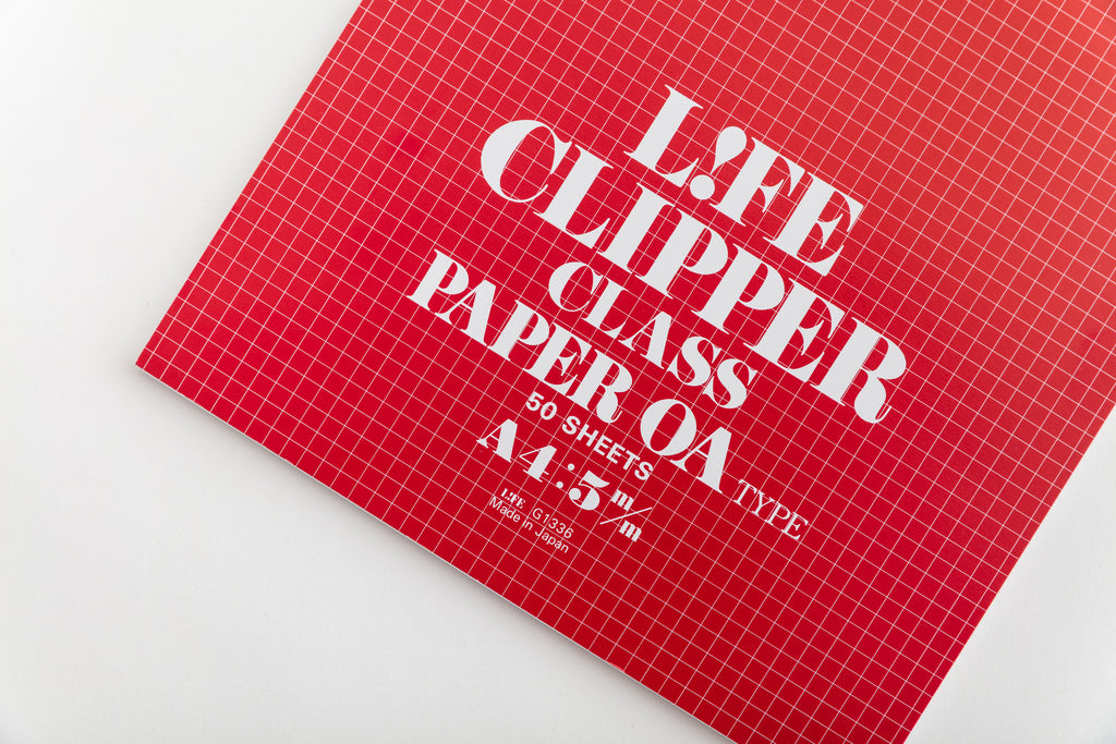 Life Clipper A4 OA Class Gridded Notepad (G1336)-Full Stop