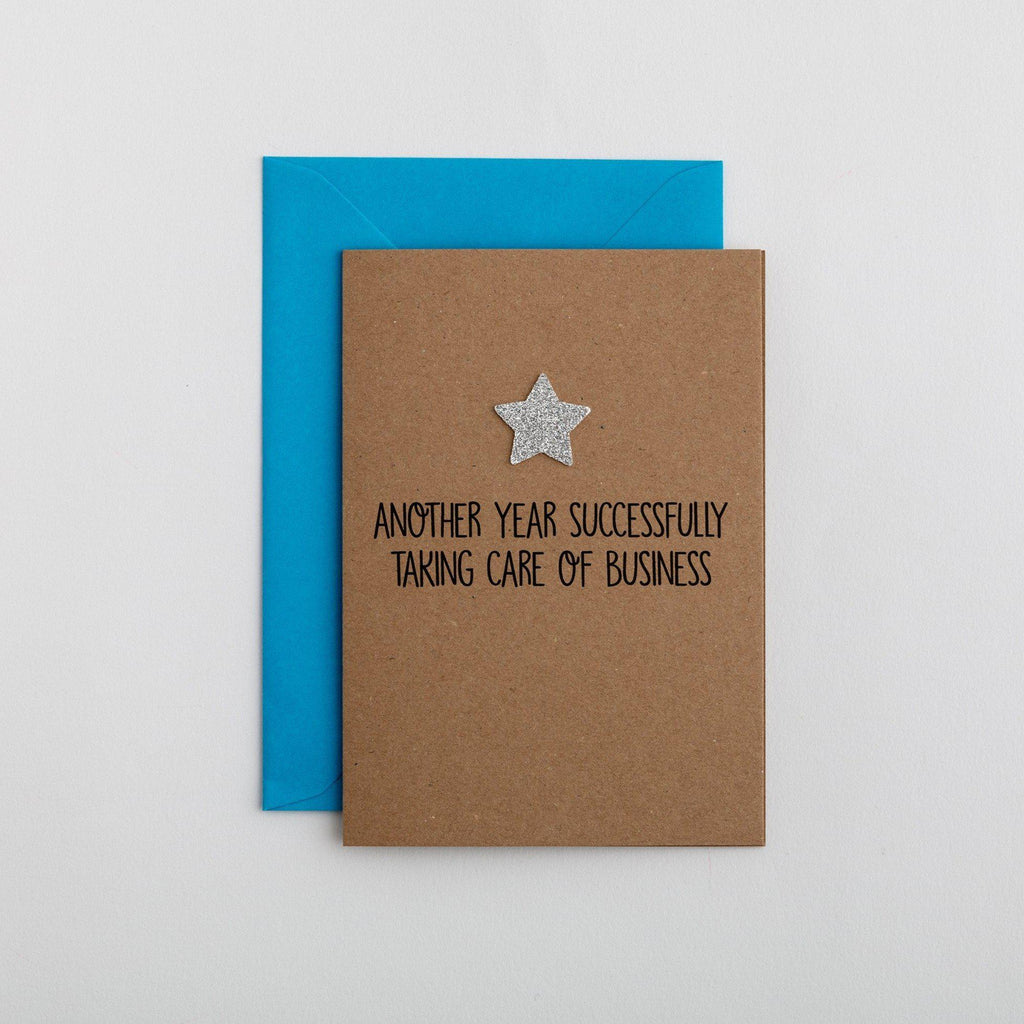 'Another Year' Celebration Card-Full Stop