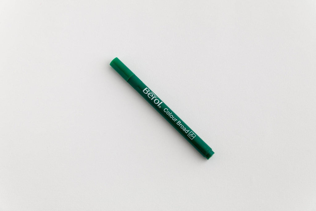 Berol Colour Broad Fibre Tip Pen-Full Stop
