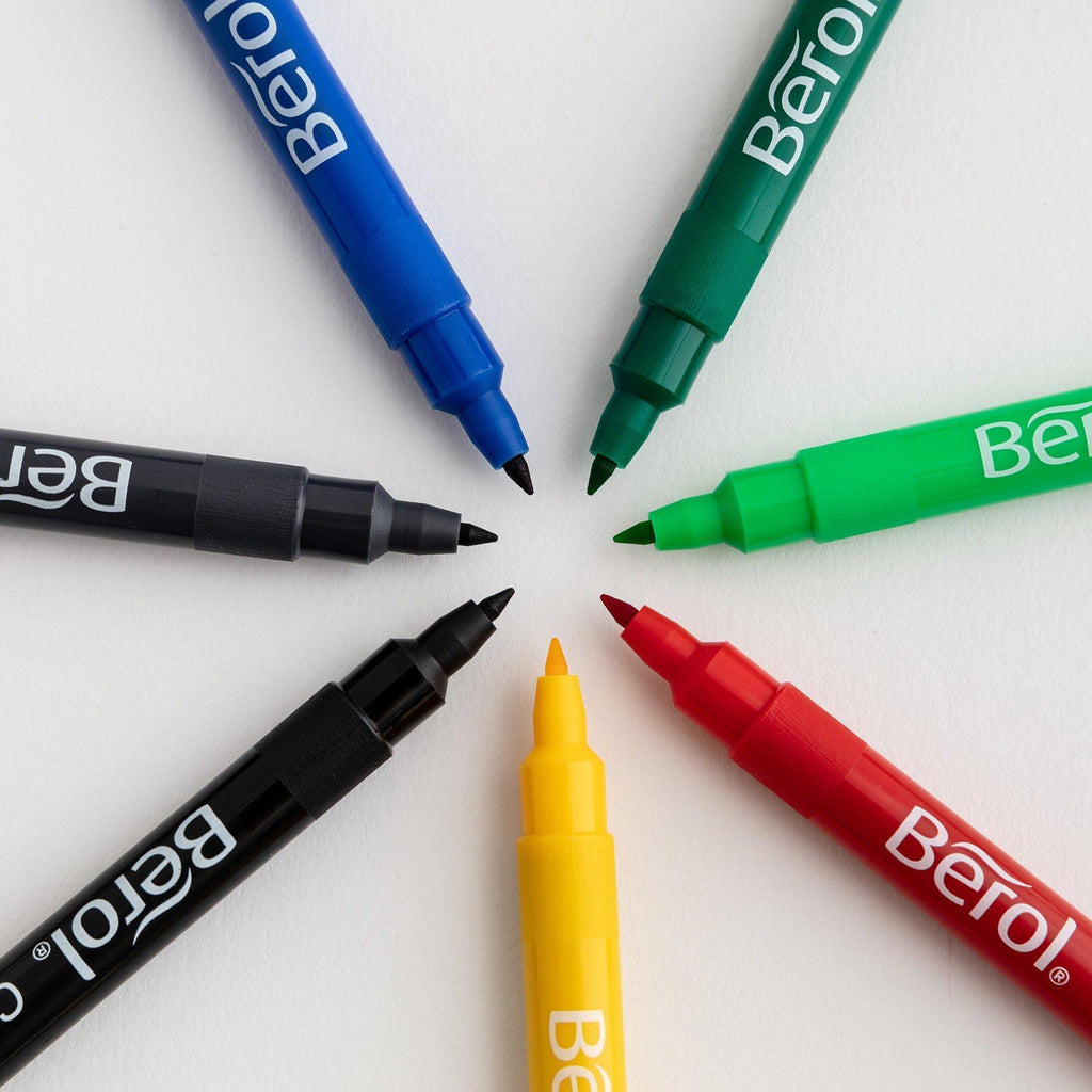 Berol Colour Fine Fibre Tip Pen-Full Stop