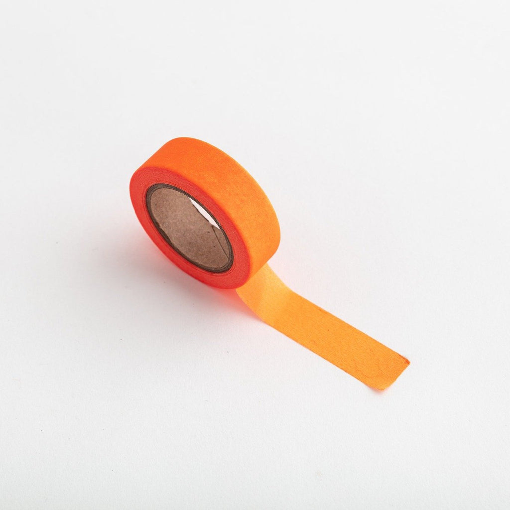 Bright Orange Washi Tape-Full Stop