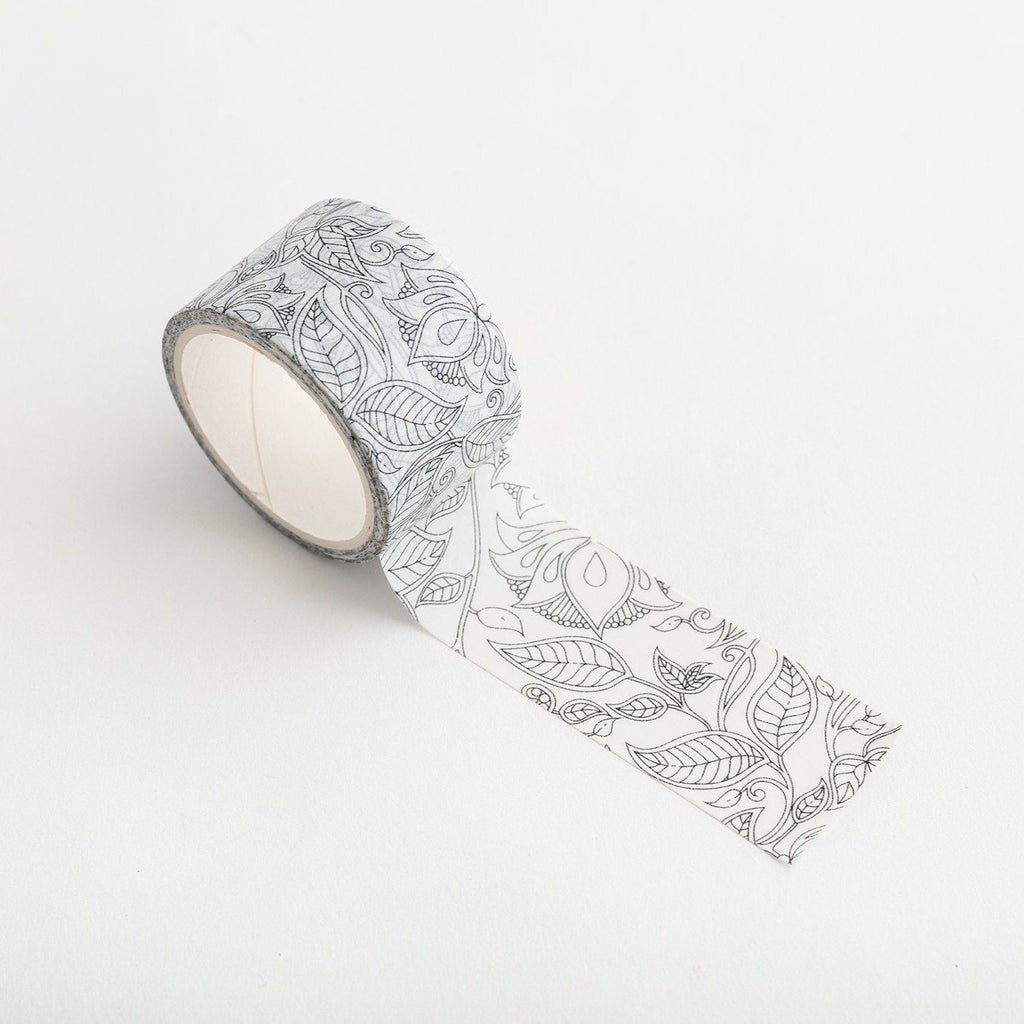 Colour In Leaves Washi Tape-Full Stop