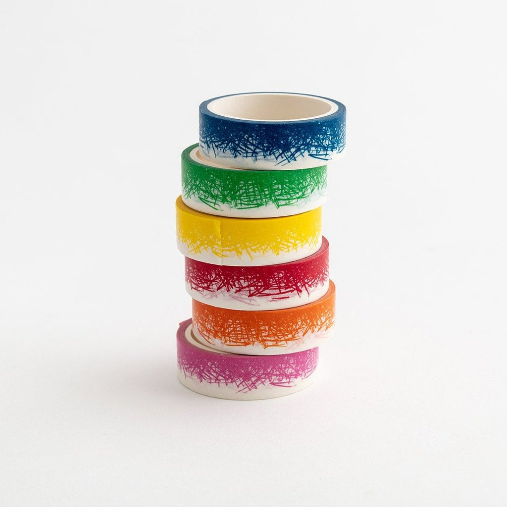 Crayon Series 2 Washi Tape-Full Stop