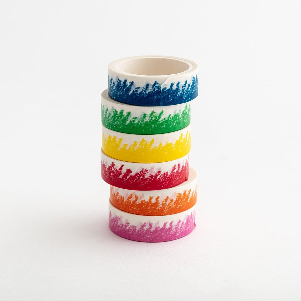 Crayon Series 3 Washi Tape-Full Stop