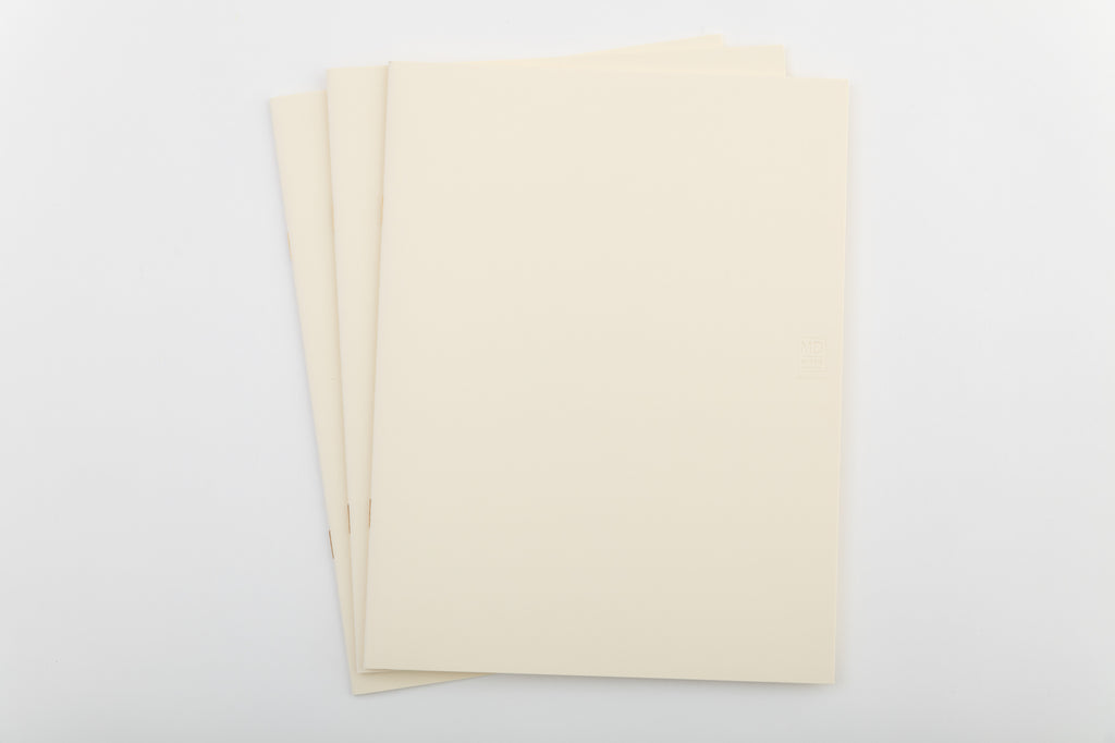 MD Paper Light Notebook A4 Gridded 3 Pack-Full Stop