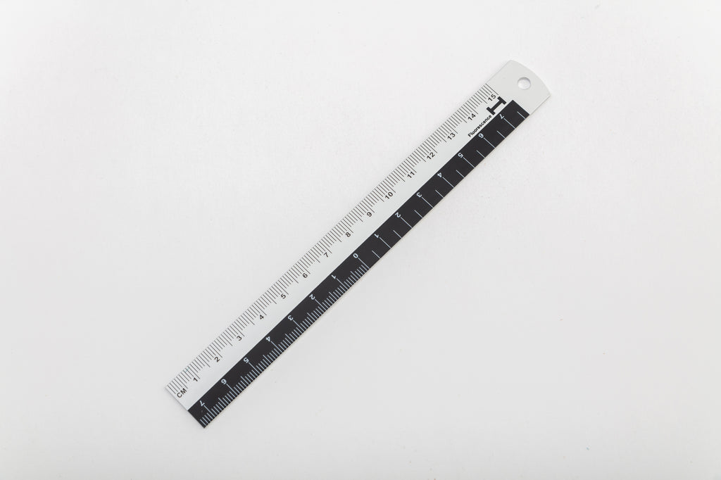 Hightide Aluminium & Black Ruler-Full Stop