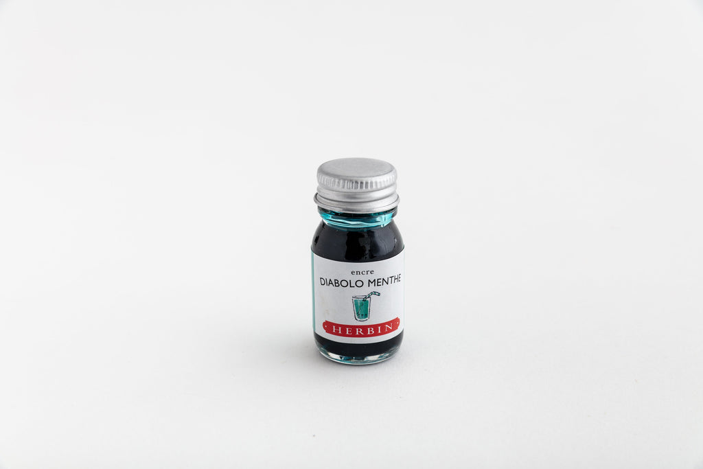 Herbin Fountain Pen 10ml Ink-Full Stop