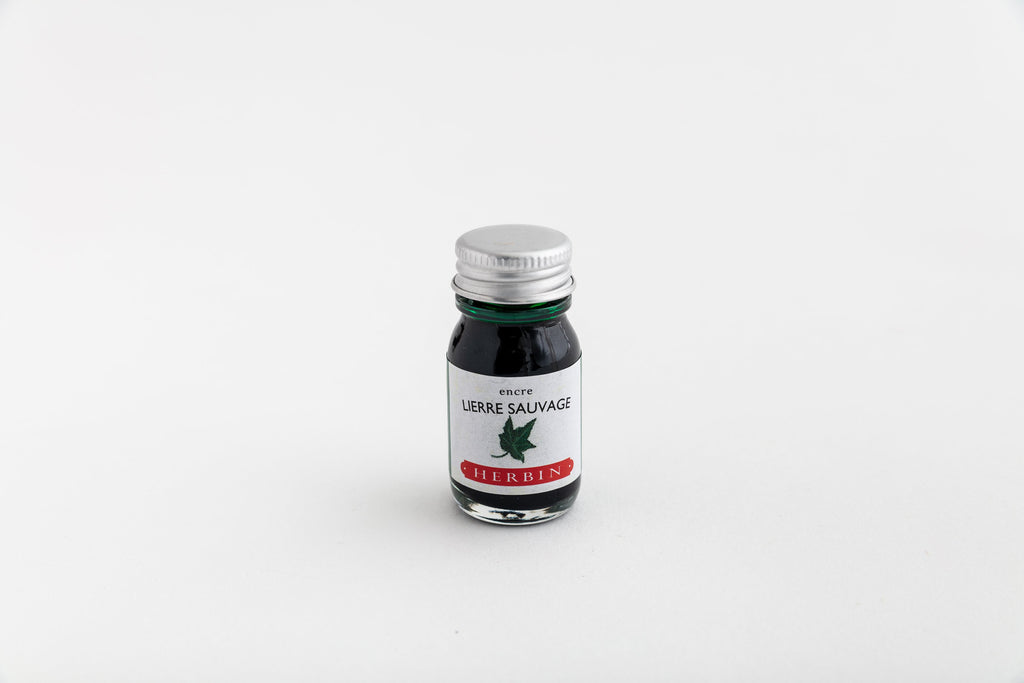 Herbin Fountain Pen 10ml Ink-Full Stop