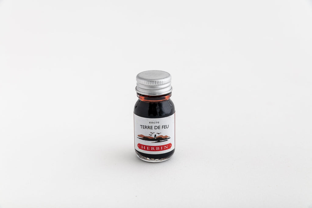 Herbin Fountain Pen 10ml Ink-Full Stop