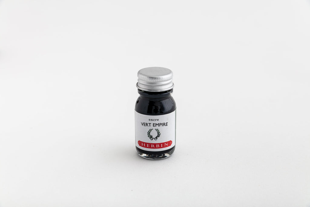 Herbin Fountain Pen 10ml Ink-Full Stop