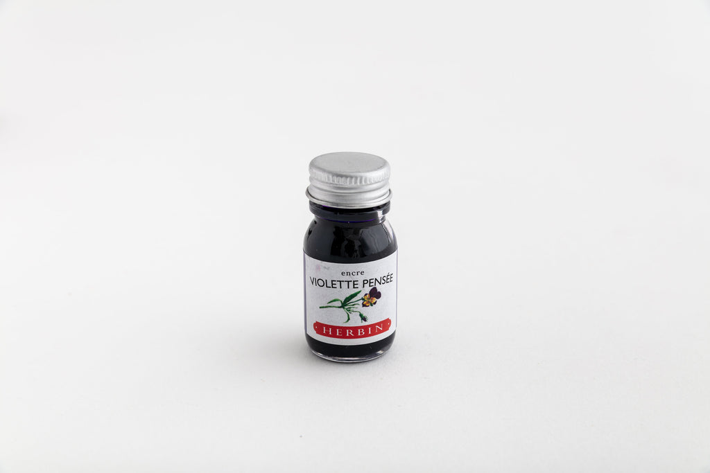 Herbin Fountain Pen 10ml Ink-Full Stop