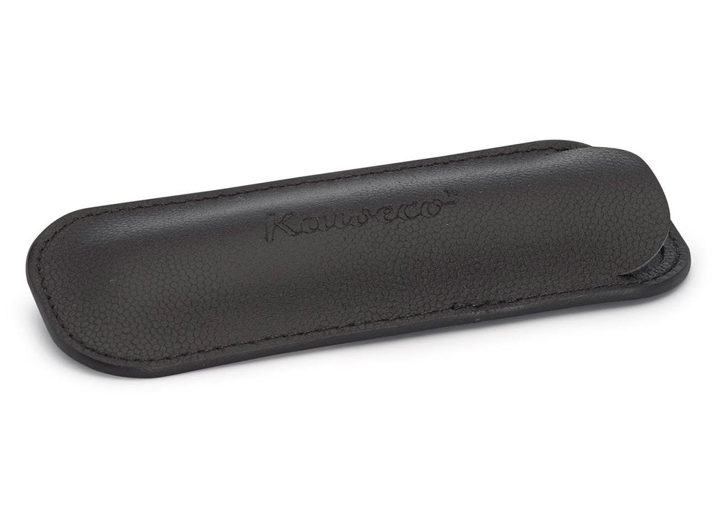 Kaweco Sport Black Eco-Leather Double Pen Pouch-Full Stop