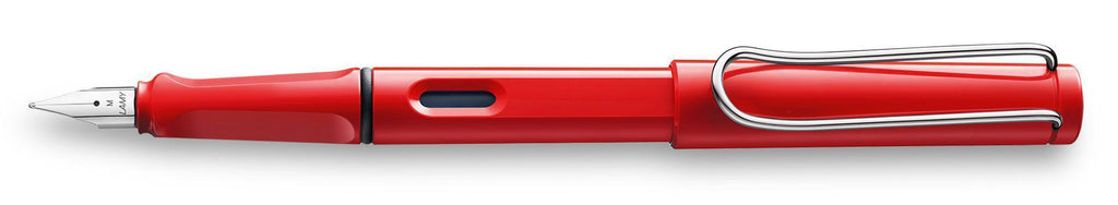 Lamy Safari Red Fountain Pen-Full Stop