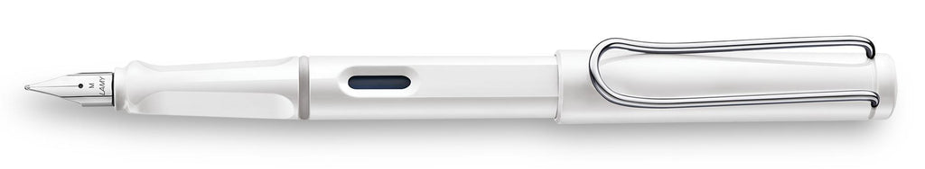 Lamy Safari White Fountain Pen-Full Stop