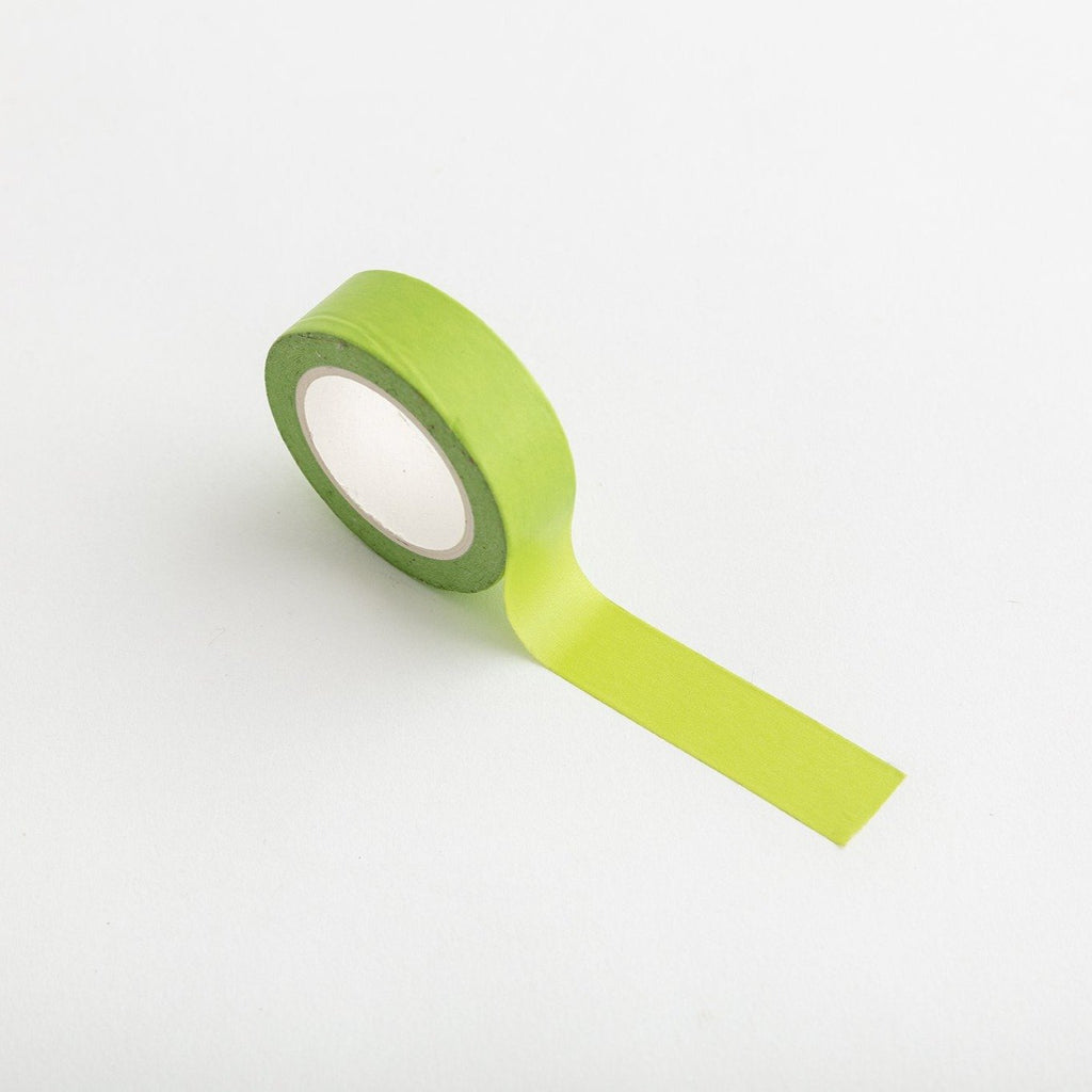 Lime Green Washi Tape-Full Stop