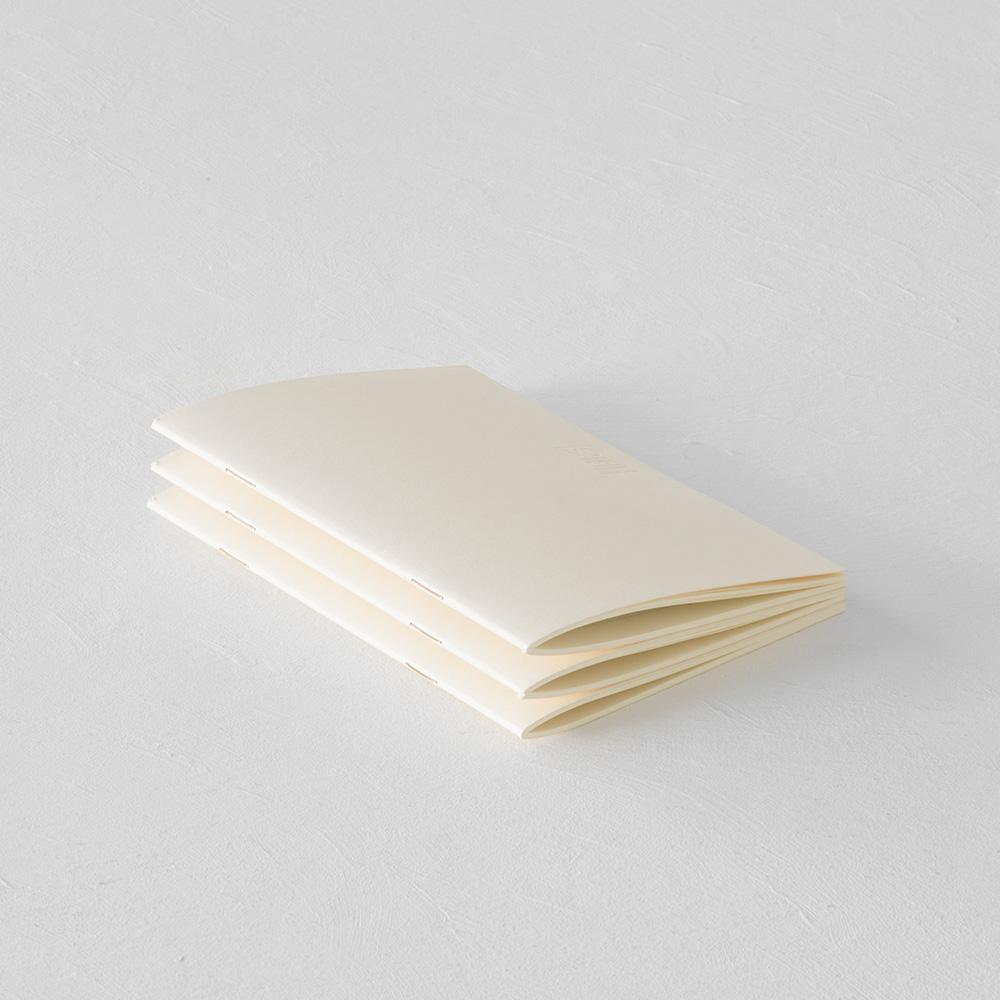 MD Paper Light Notebook A5 Blank/Plain 3 Pack-Full Stop