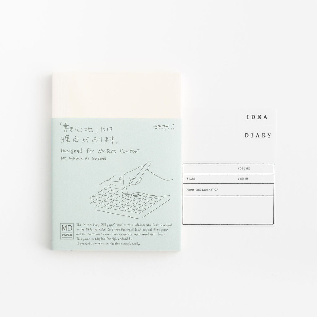 MD Paper Notebook A6 Grid / Graph-Full Stop