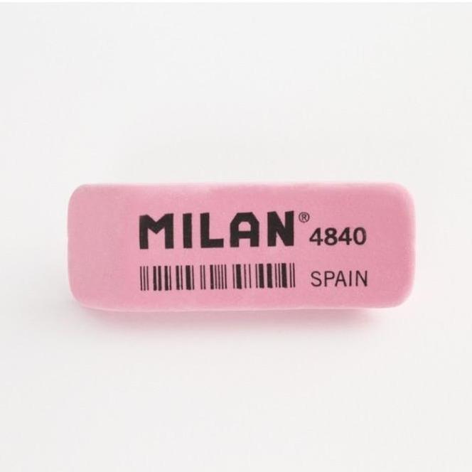 Milan Flexible Synthetic Bevelled 4840 Rubber Eraser-Full Stop