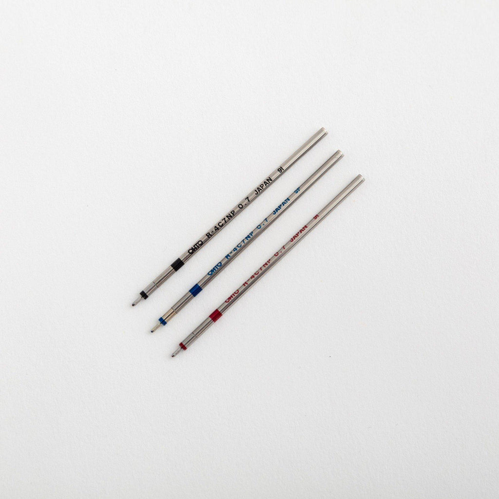Ohto Needlepoint Multi Pen & Minimo Refills - R-4C5NP-Full Stop