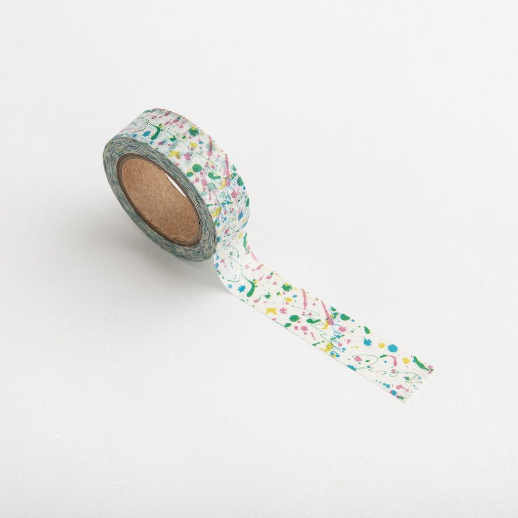 Paint Splash Washi Tape-Full Stop