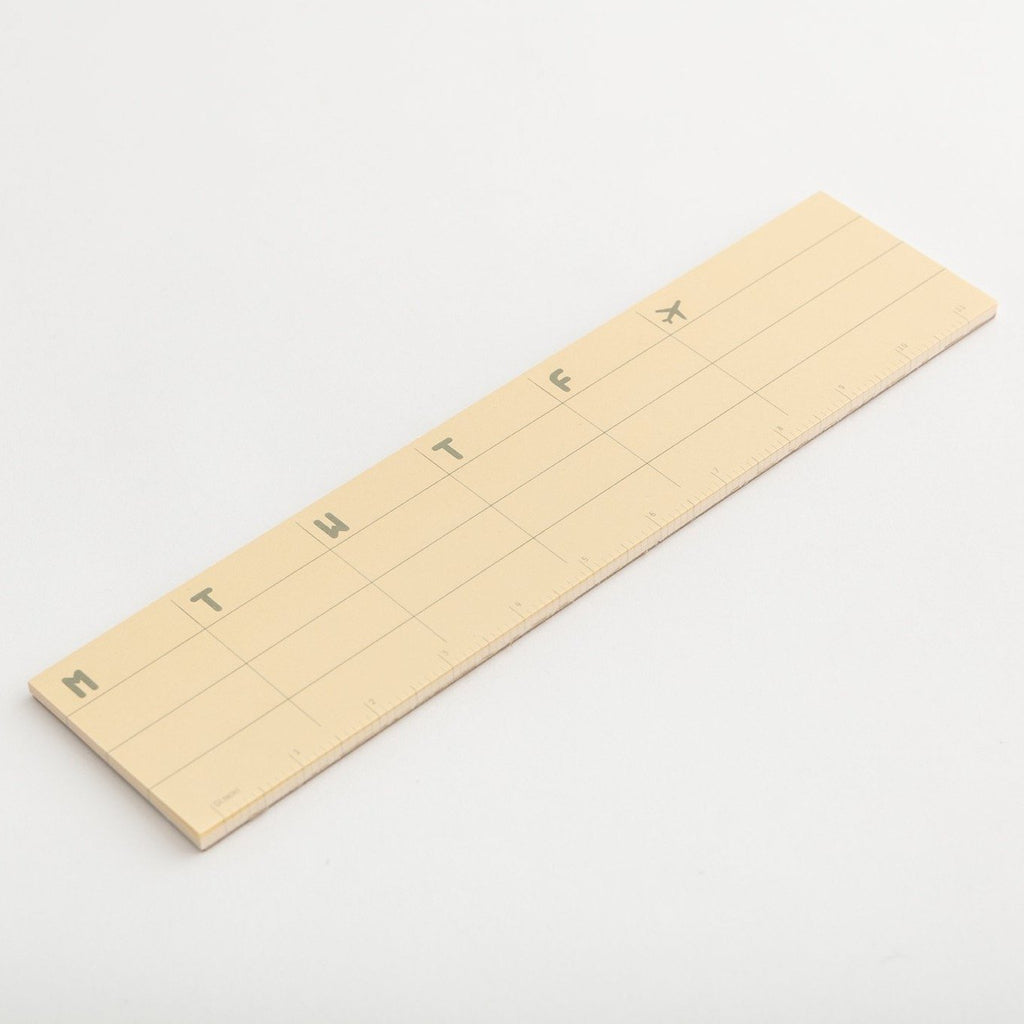 Paperways Gluememo Weekly Sticky Ruler-Full Stop