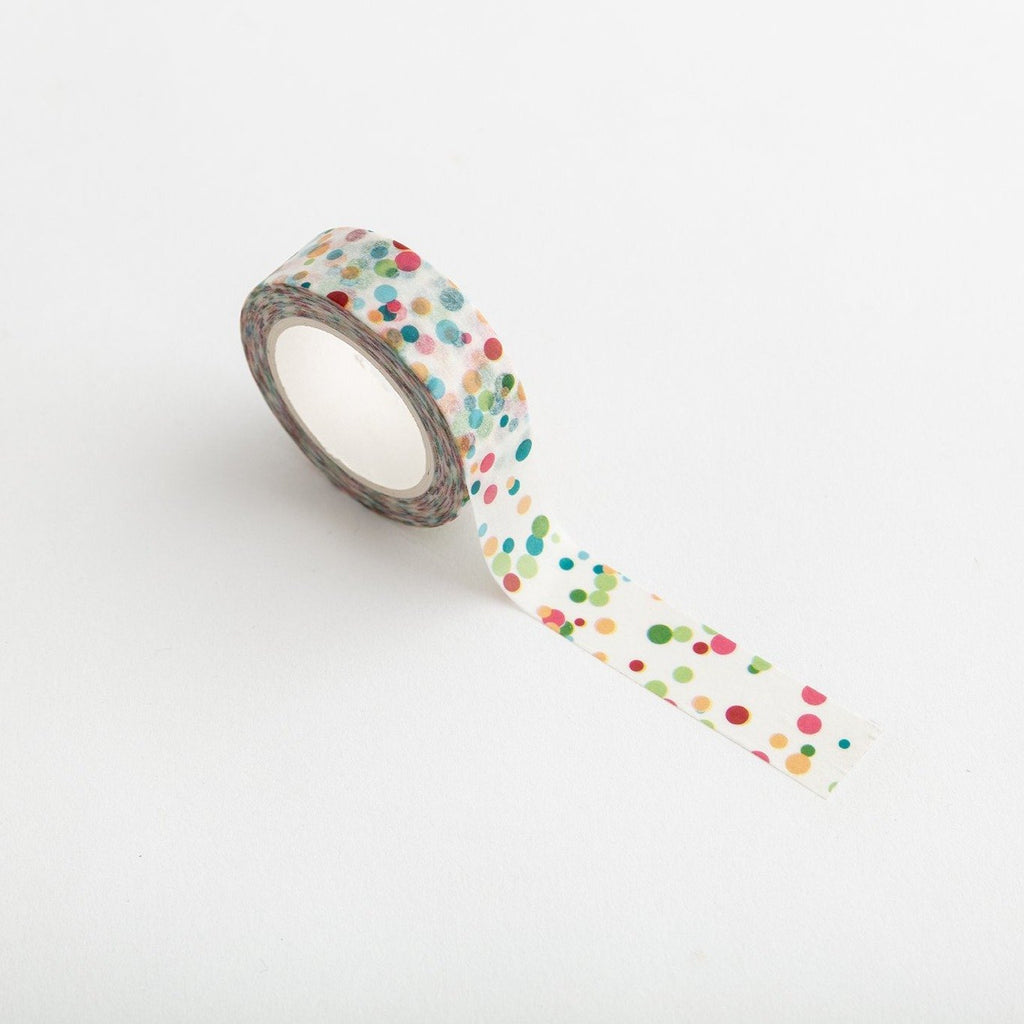 Rainbow Bubbles Washi Tape-Full Stop