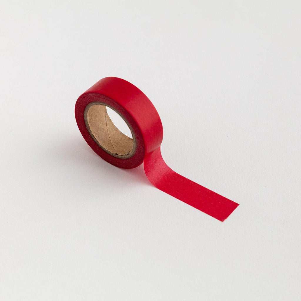 Red Washi Tape-Full Stop