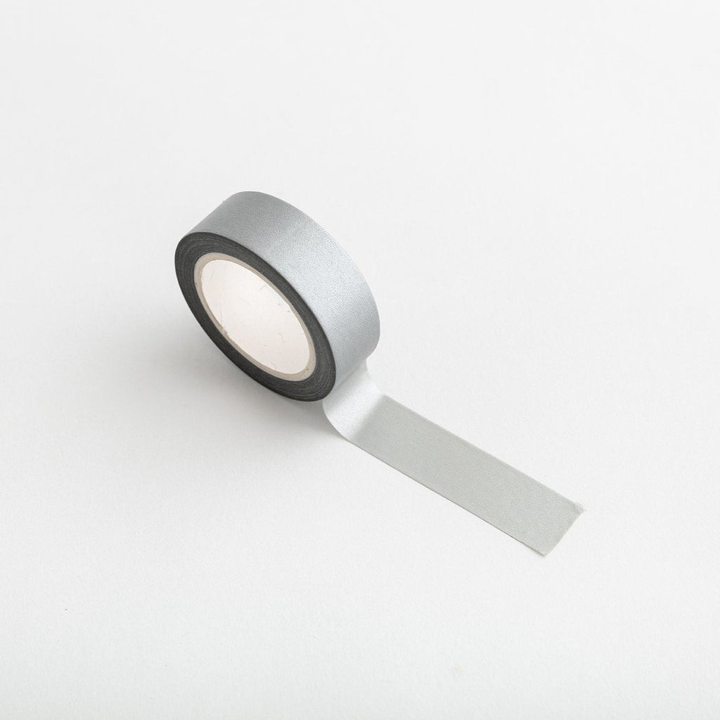 Silver Washi Tape-Full Stop