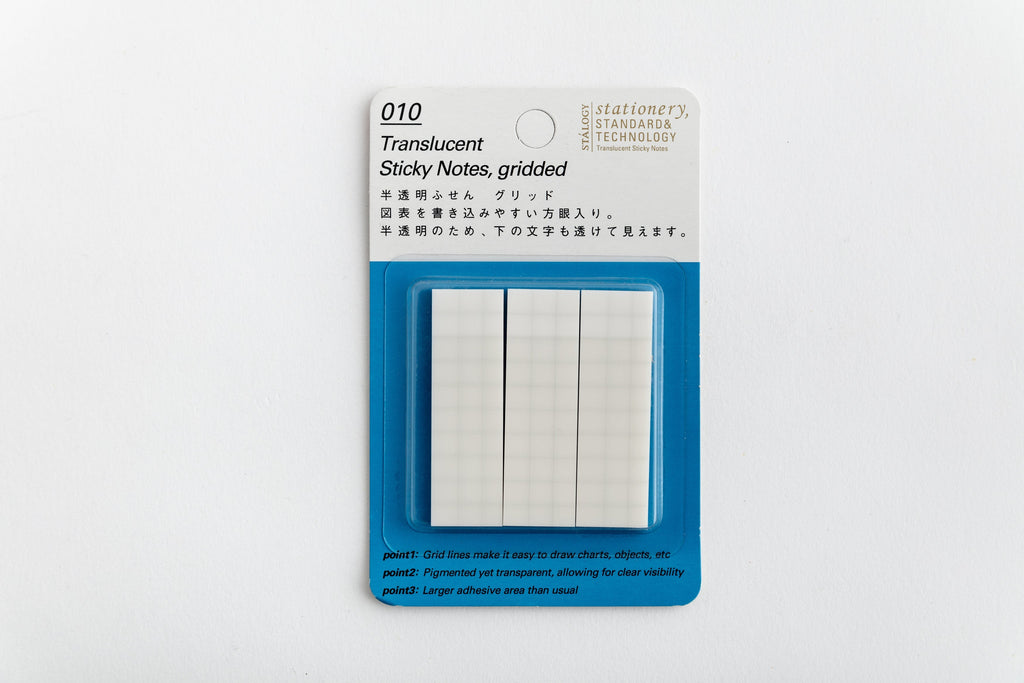 Stalogy Translucent Sticky Notes-Full Stop