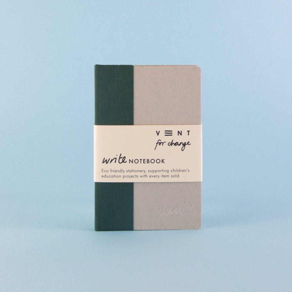 Vent for Change A6 Write Dotted Notebook Stationery by Full Stop Accounts