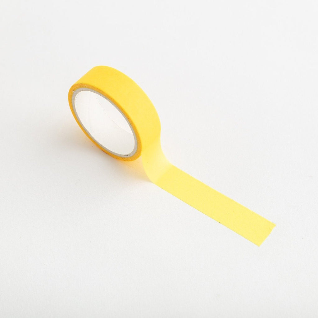 Yellow Fluro Washi Tape-Full Stop